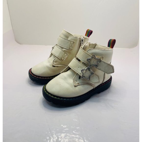 Wonder Nation Combat Boots 9 - Picture 1 of 9